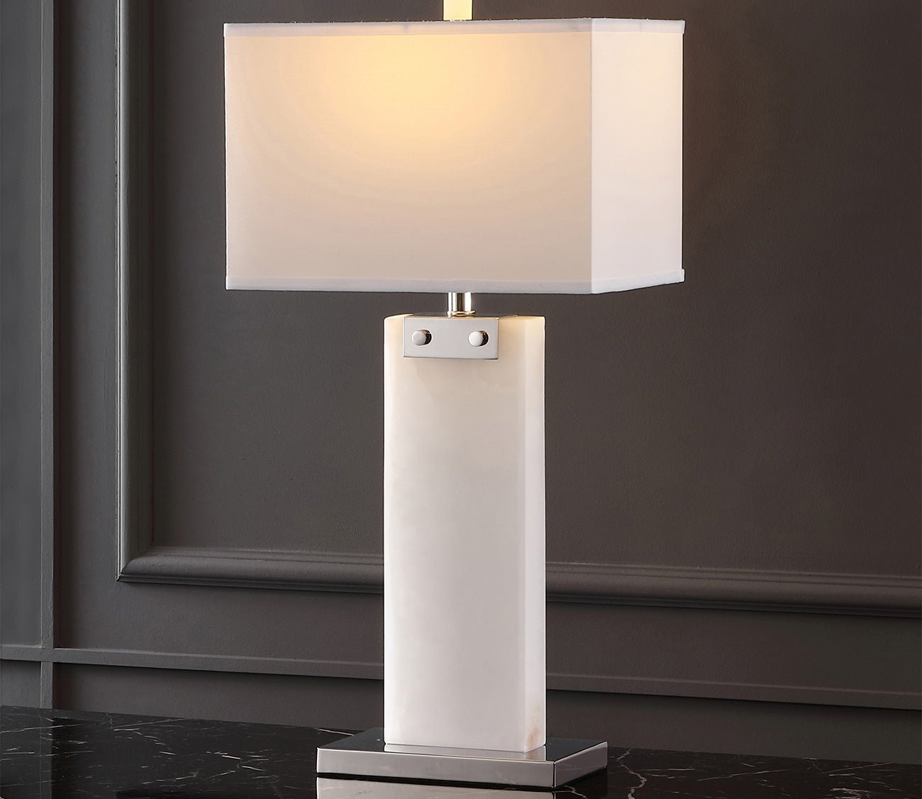 Safavieh Morgen Alabaster Table Lamp by Safavieh