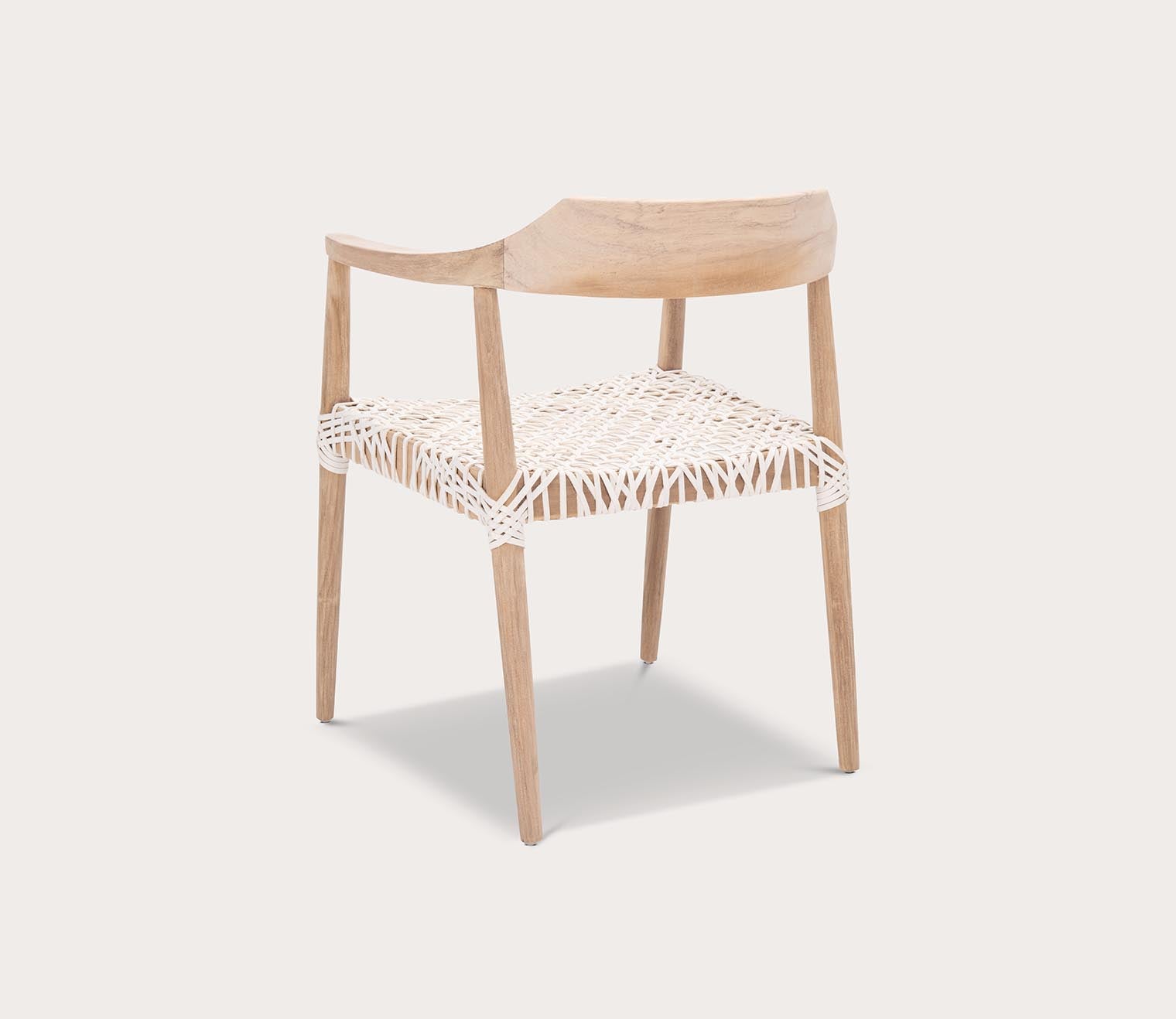 Safavieh Munro Leather Woven Accent Chair by Safavieh