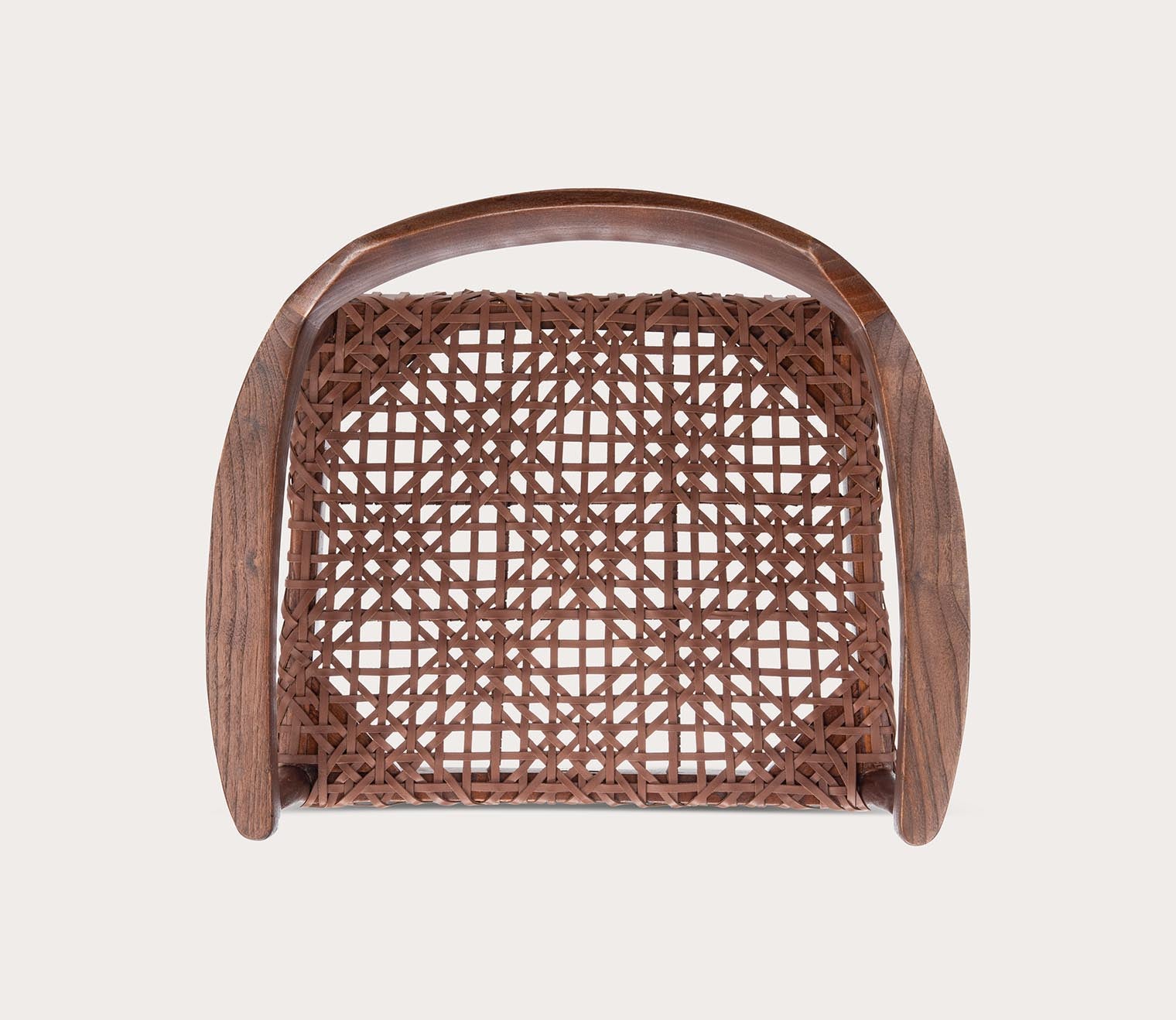 Safavieh Munro Leather Woven Accent Chair by Safavieh