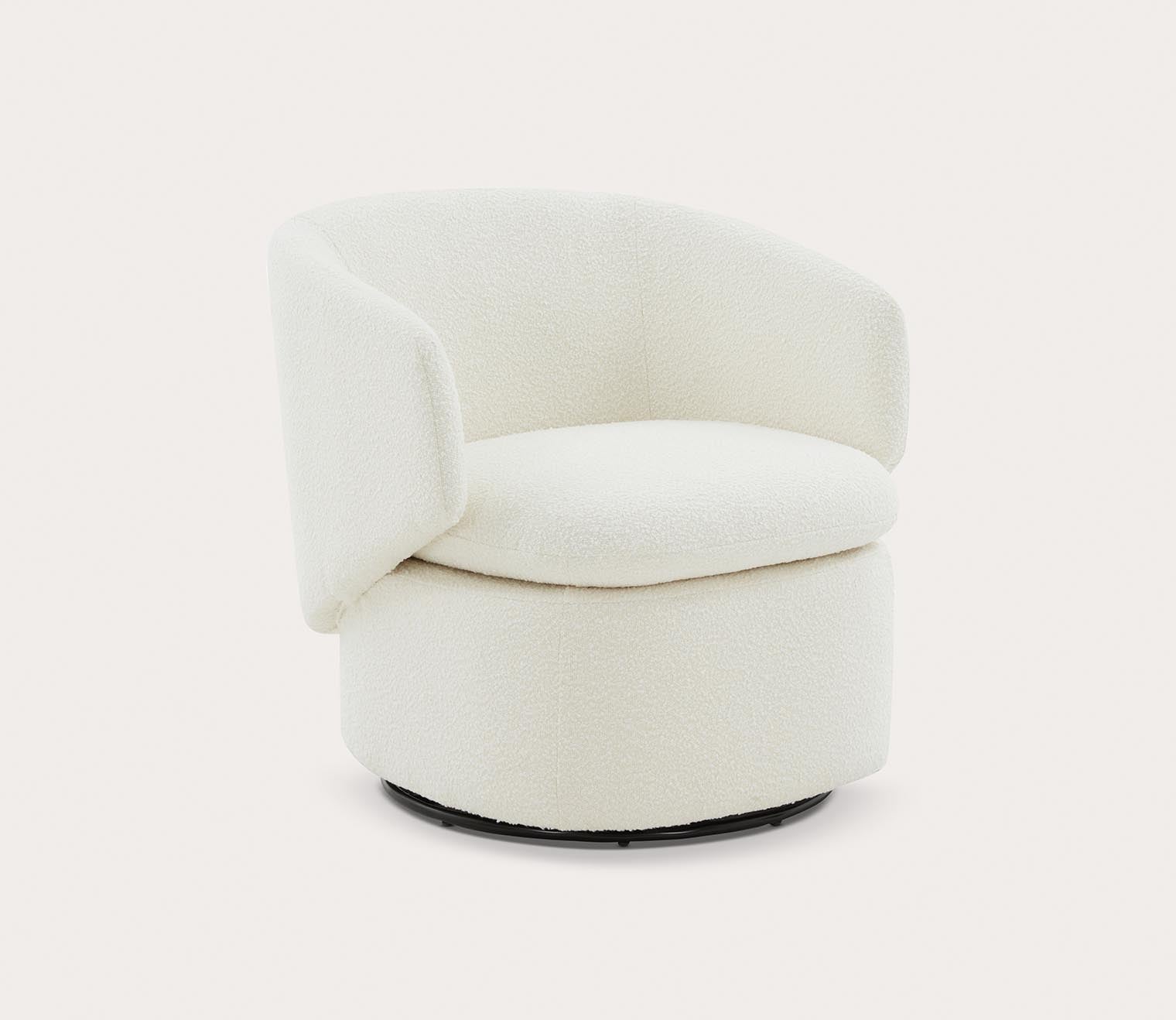 Safavieh Phyllis Boucle Swivel Chair by Safavieh