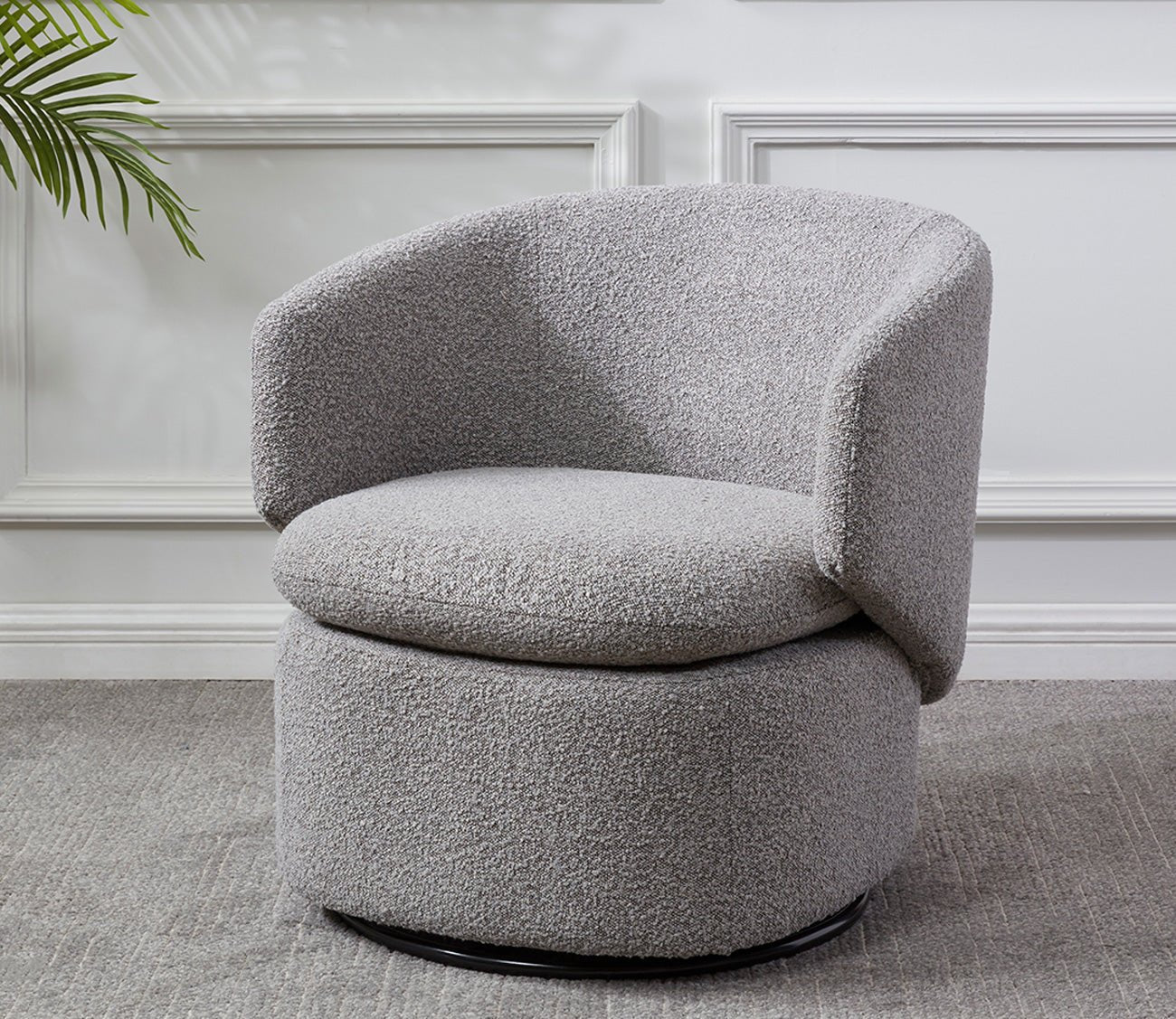 Safavieh Phyllis Boucle Swivel Chair by Safavieh