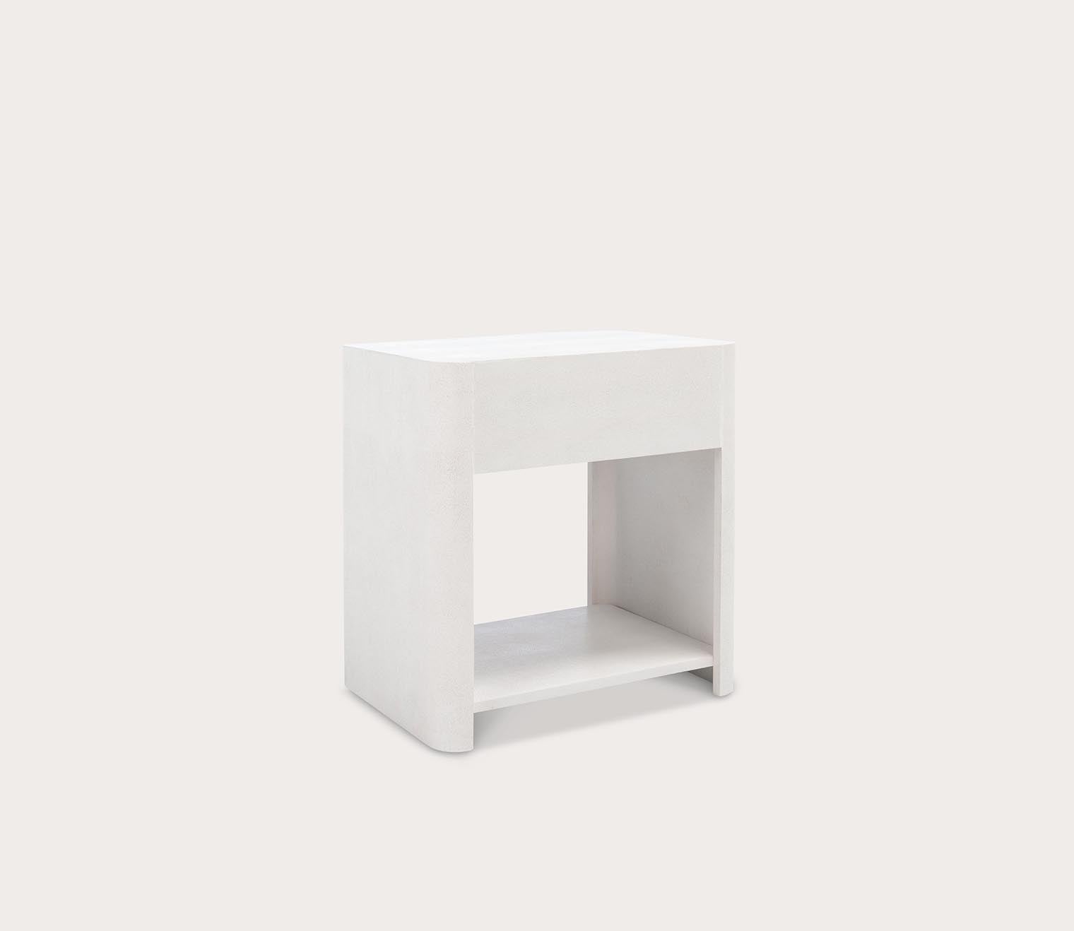 Safavieh Sawyer Faux Shagreen Nightstand by Safavieh