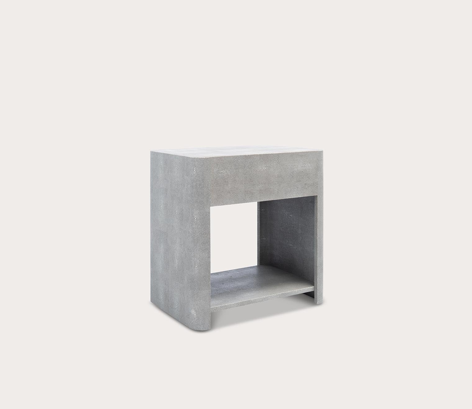 Safavieh Sawyer Faux Shagreen Nightstand by Safavieh
