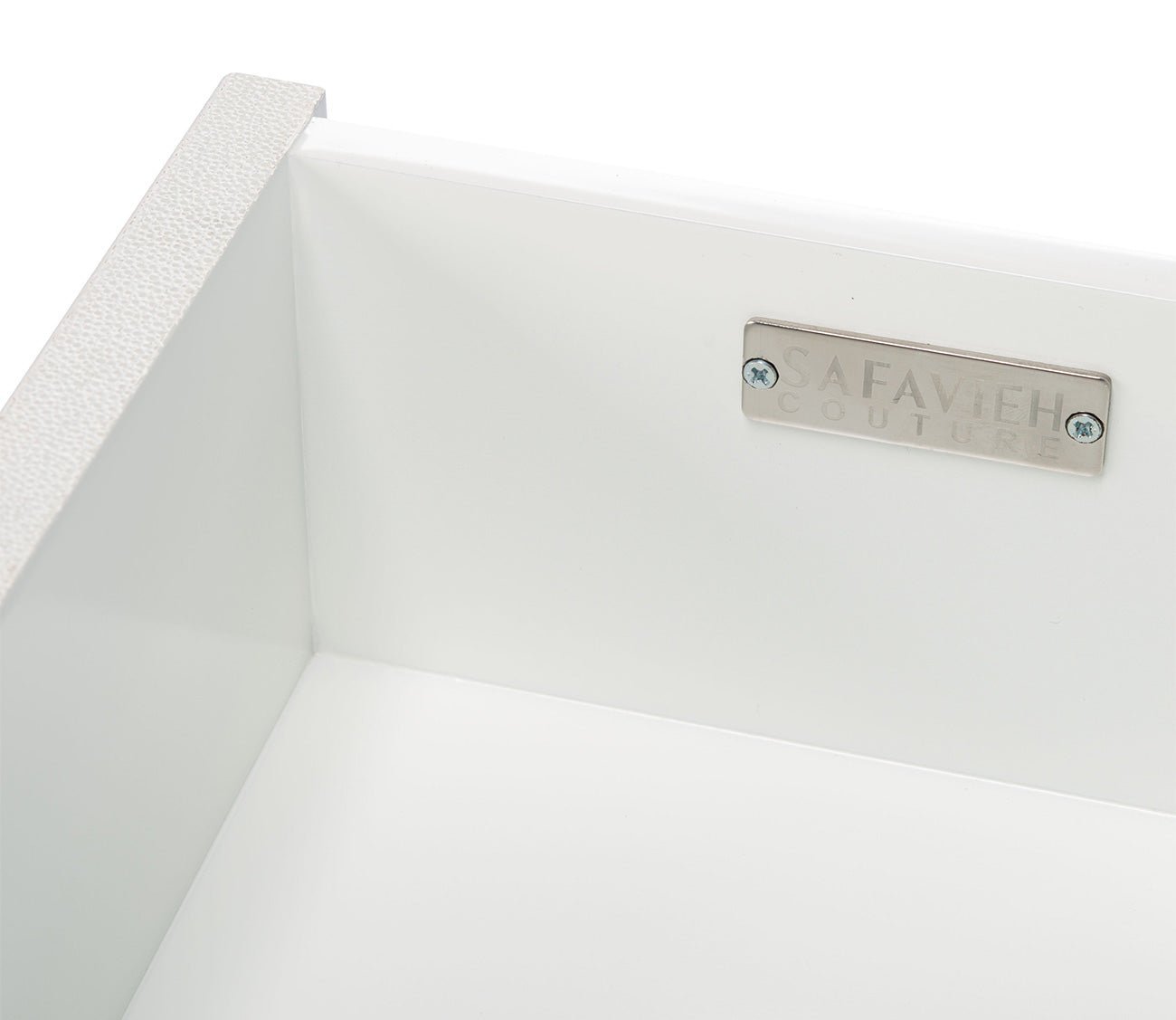 Safavieh Sawyer Faux Shagreen Nightstand by Safavieh