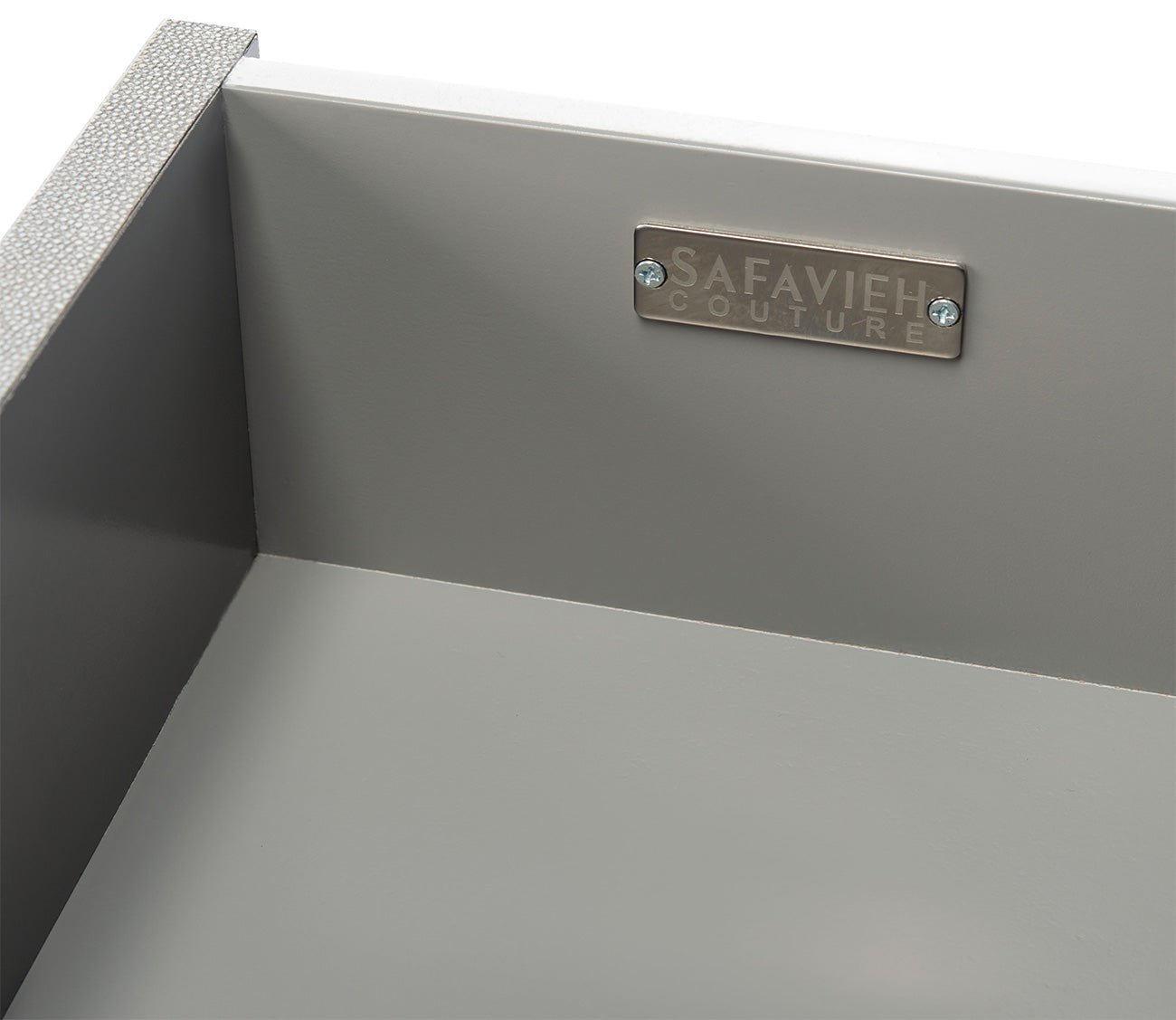 Safavieh Sawyer Faux Shagreen Nightstand by Safavieh