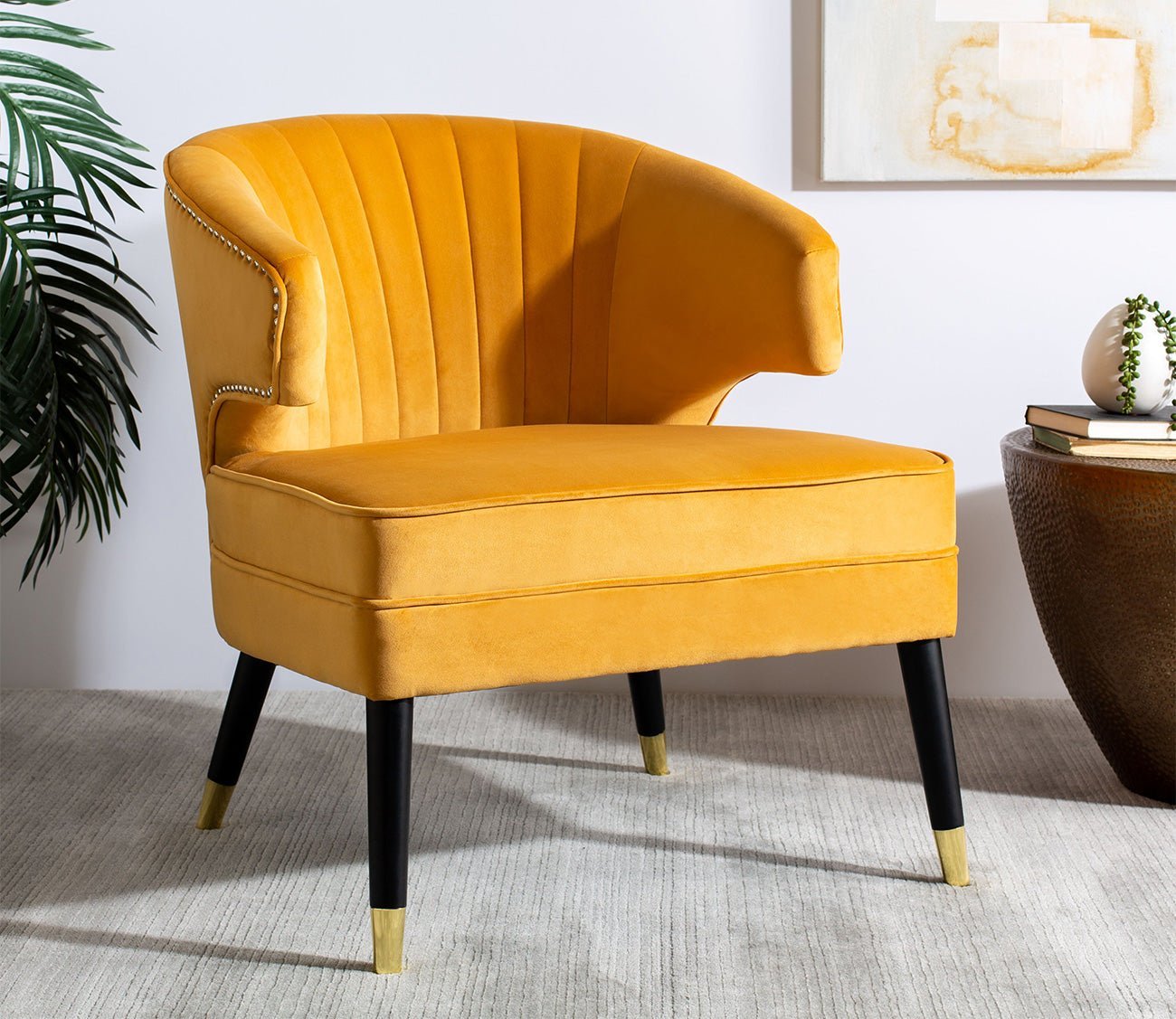 Safavieh Stazia Wingback Accent Chair by Safavieh