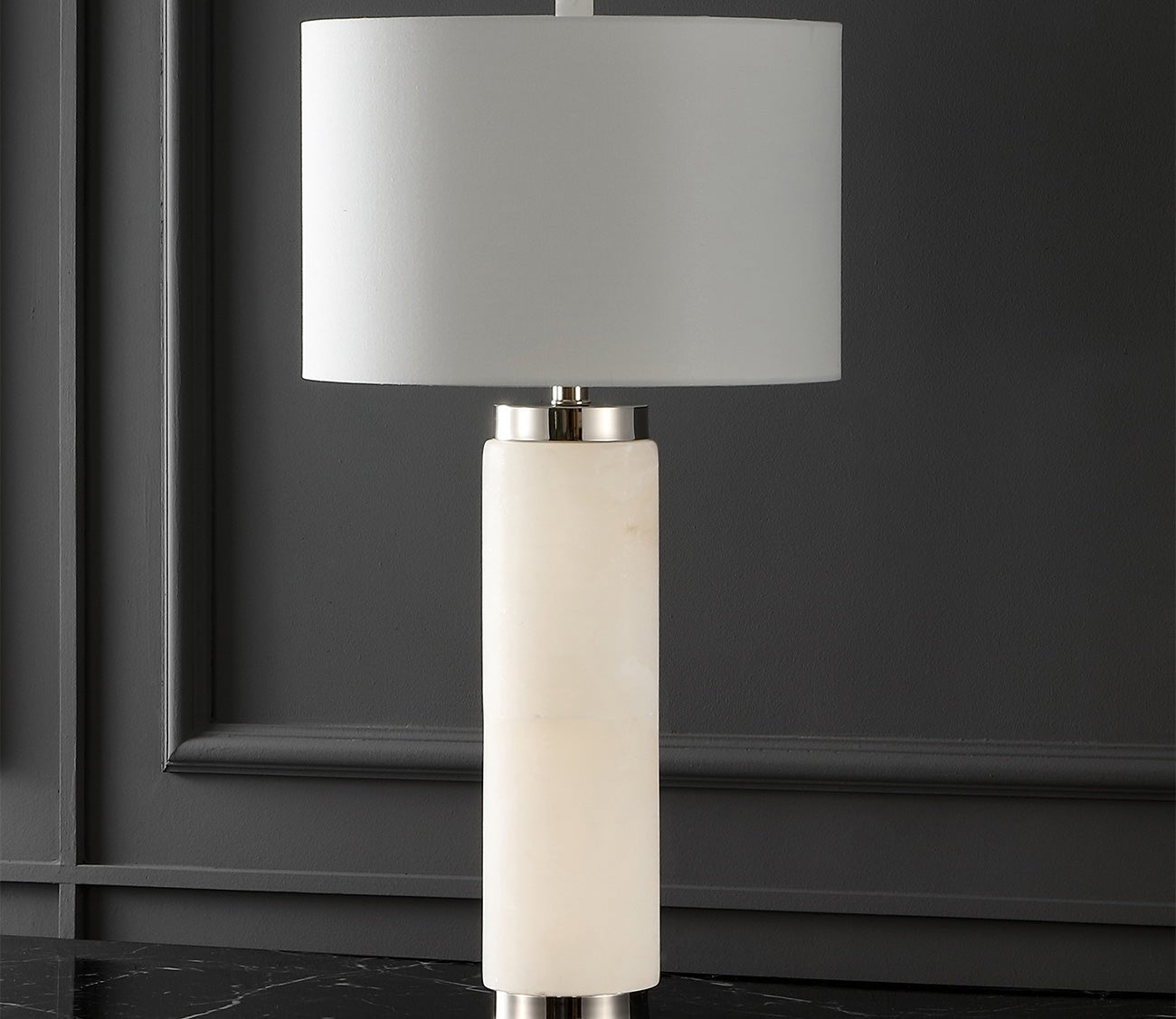 Safavieh Sydni Alabaster Pillar Table Lamp by Safavieh