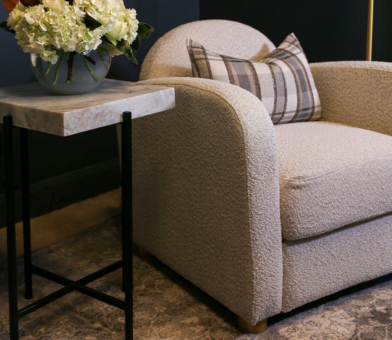 Safavieh Tenzin Stone Top Accent Table by Safavieh
