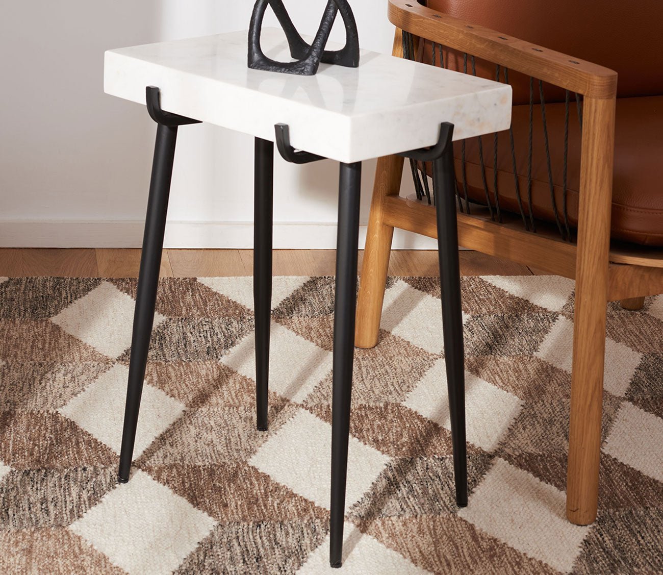 Yuki Stone Top Accent Table