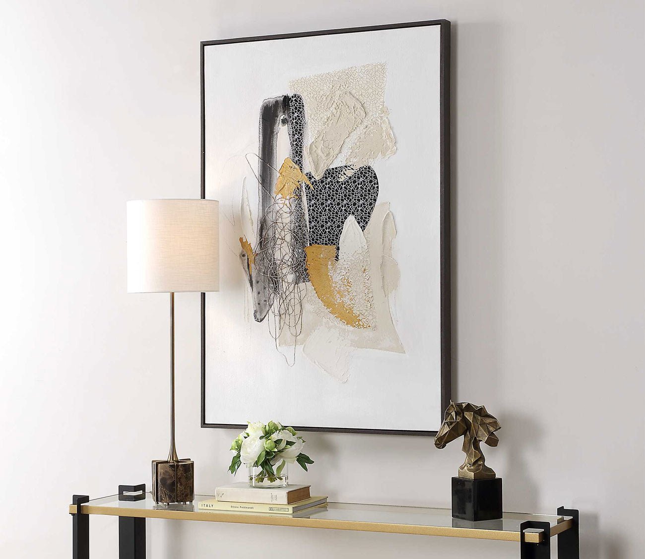 Scatter Hand Painted Canvas by Uttermost