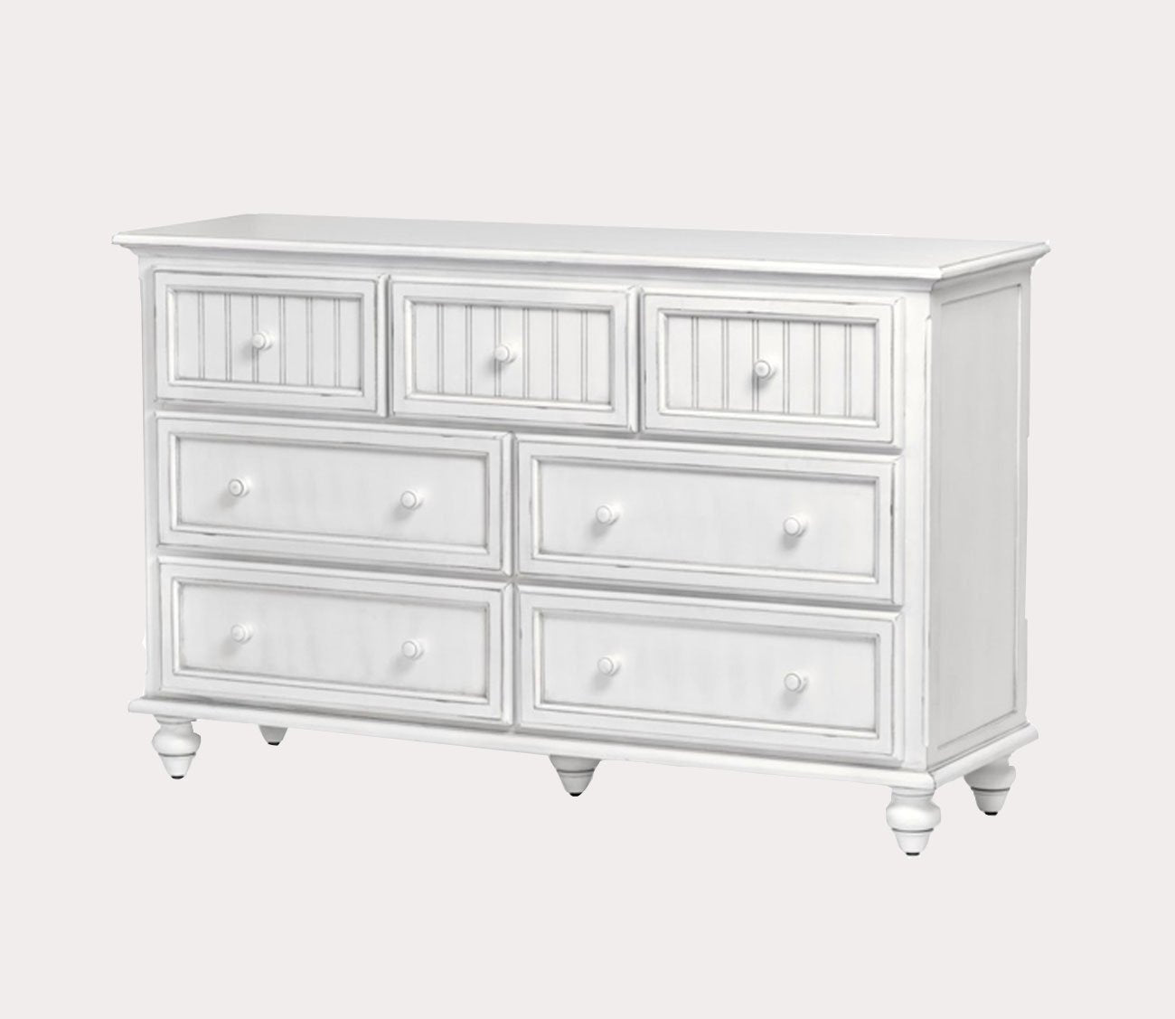 Sea Winds Trading Monaco White Dresser by Sea Winds Trading