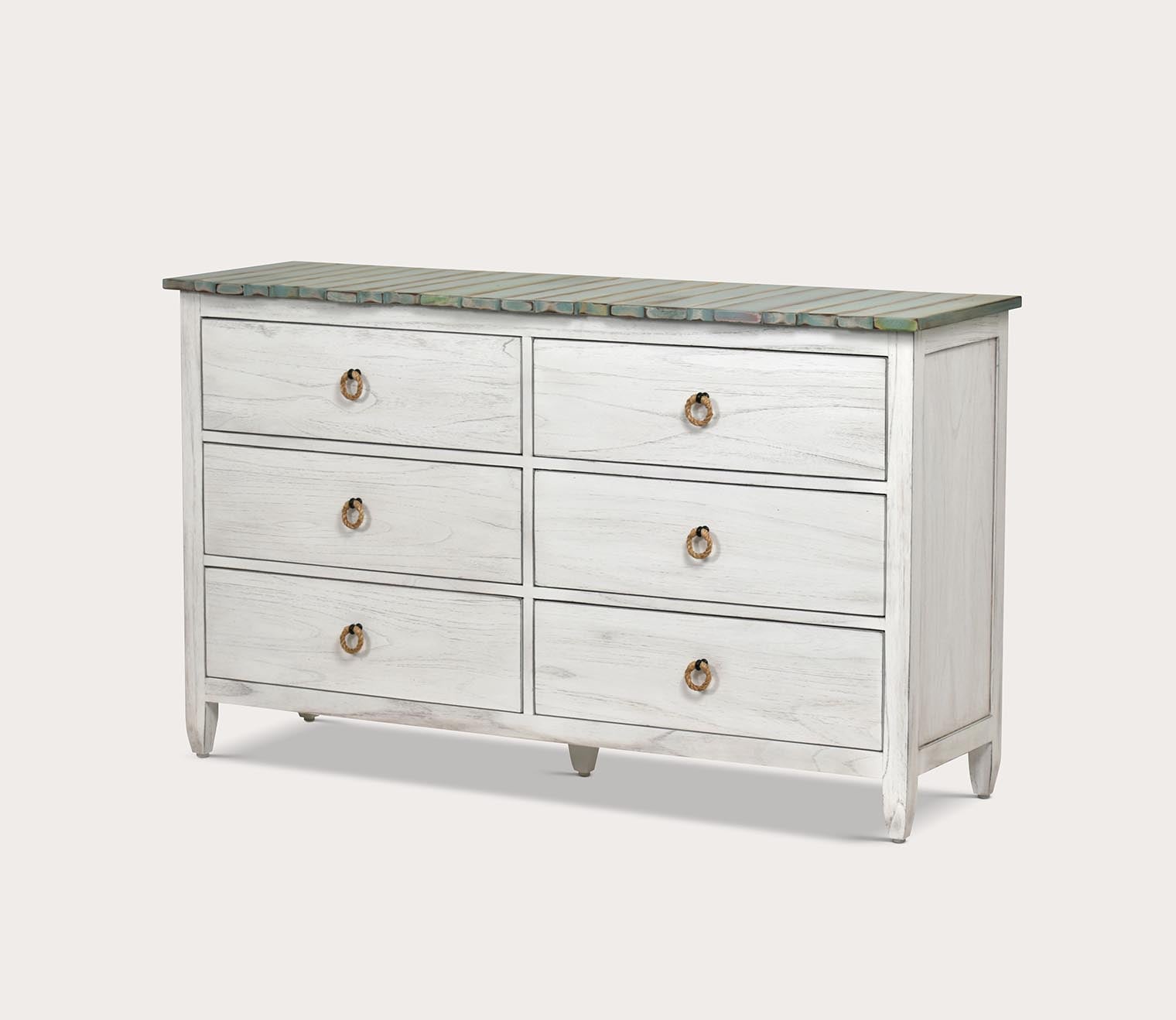Sea Winds Trading Picket Fence 6 - Drawer Solid Wood Dresser - FLOOR SAMPLE by Sea Winds Trading