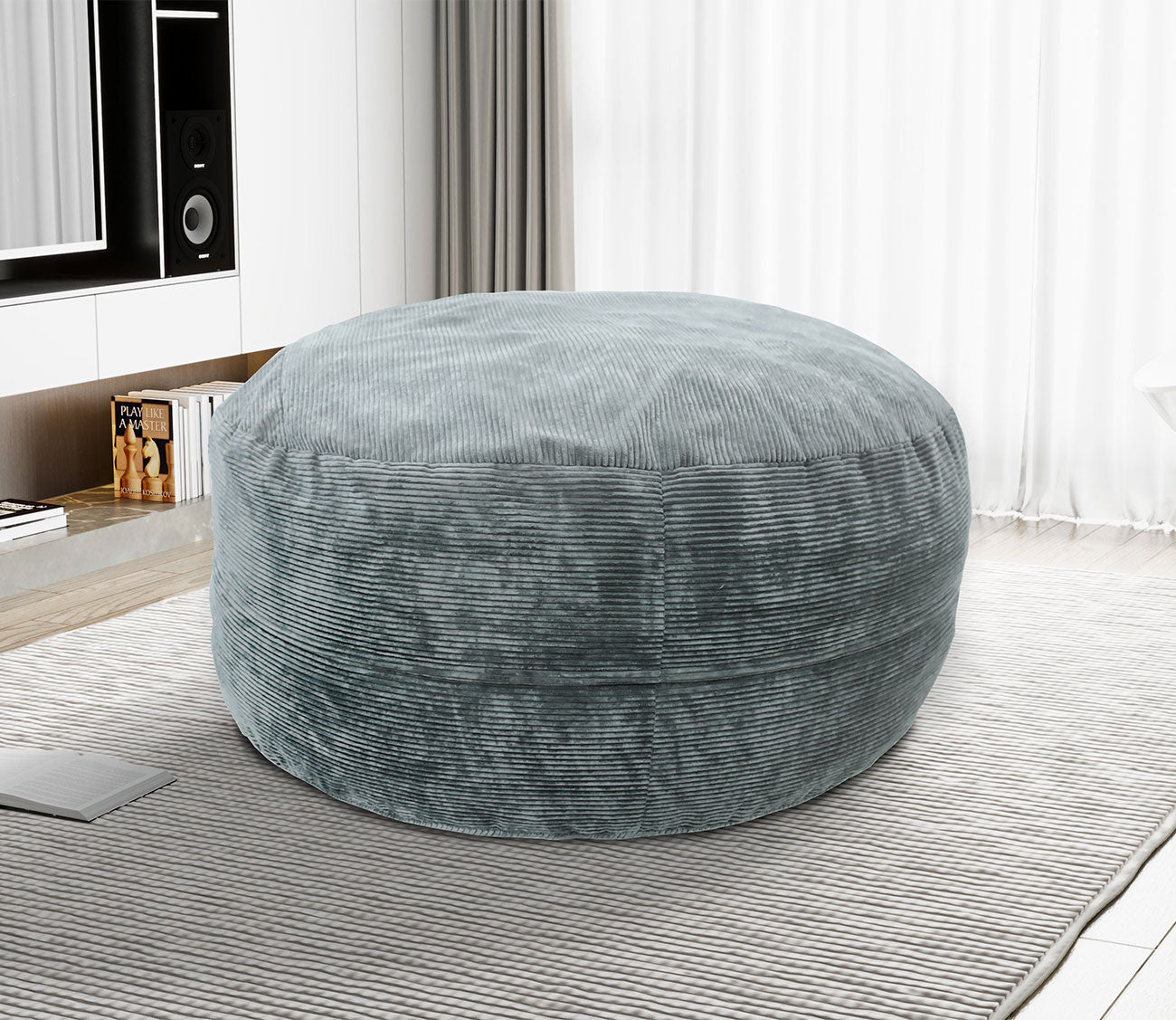 Kade Corduroy Bean Bag Lounger