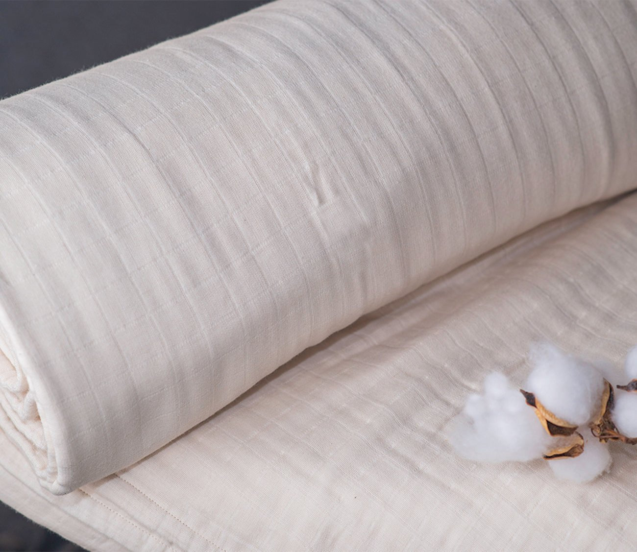 Sleep & Beyond Organic Cotton Muslin Blanket by Sleep & Beyond