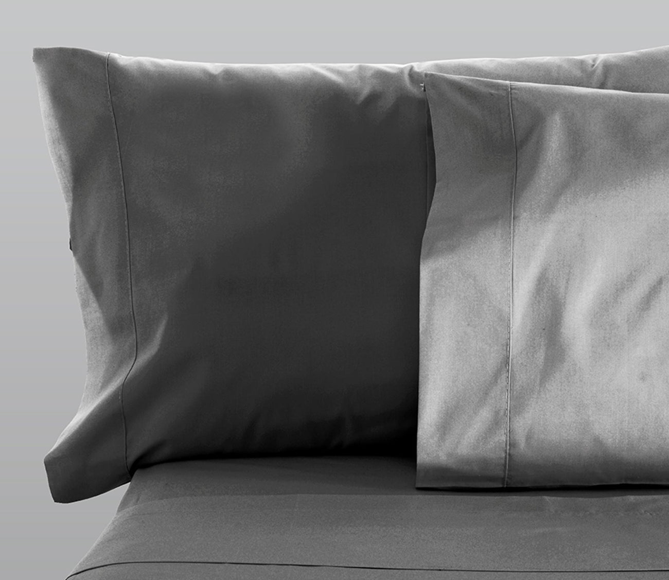 Organic Cotton Sateen Pillowcase Pair