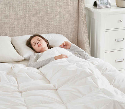 Sleep Philosophy All Season Oversized Cotton Down Comforter by Sleep Philosophy