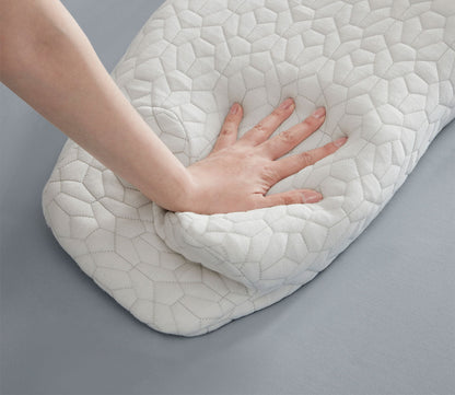 Sleep Philosophy Angel Winged Contour Foam Pillow by Sleep Philosophy