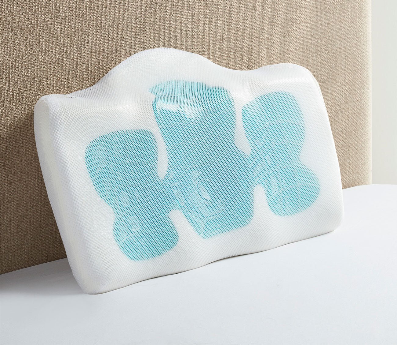 Sleep Philosophy Cooling Gel Pad Contour Foam Pillow by Sleep Philosophy