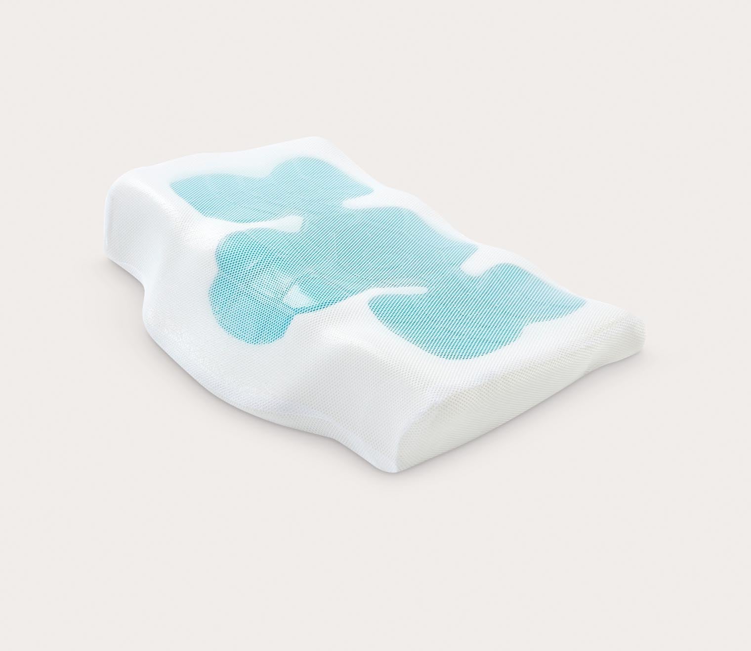 Sleep Philosophy Cooling Gel Pad Contour Foam Pillow by Sleep Philosophy