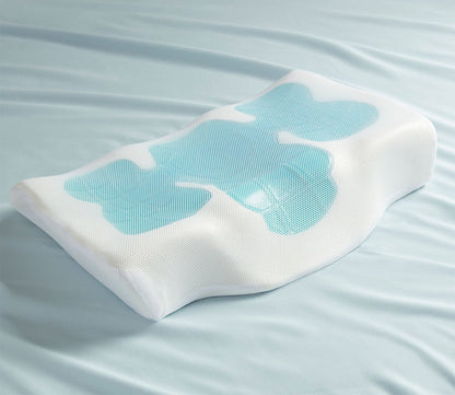 Sleep Philosophy Cooling Gel Pad Contour Foam Pillow by Sleep Philosophy