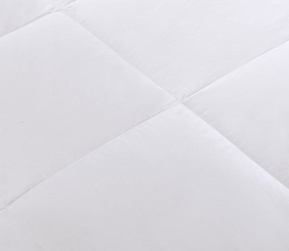 Sleep Philosophy Level 1 Cotton Sateen Down Comforter with 3M Scotchgard by Sleep Philosophy