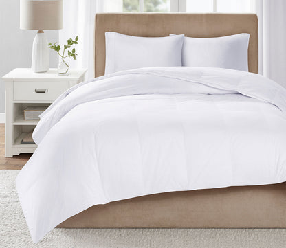 Sleep Philosophy Level 3 Cotton Sateen Down Comforter with 3M Scotchgard by Sleep Philosophy