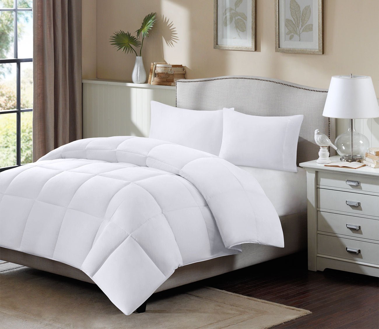 Sleep Philosophy Northfield 3M Scotchgard Cotton Twill Supreme Down Blend Comforter