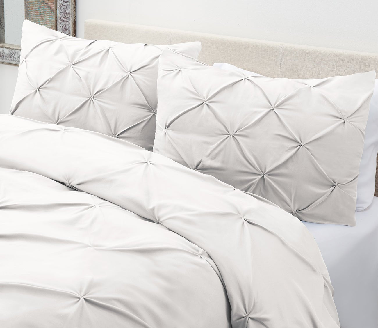 Sleeptone Tranquility Pinch Down Alternative Comforter and Sham Set by Sleeptone
