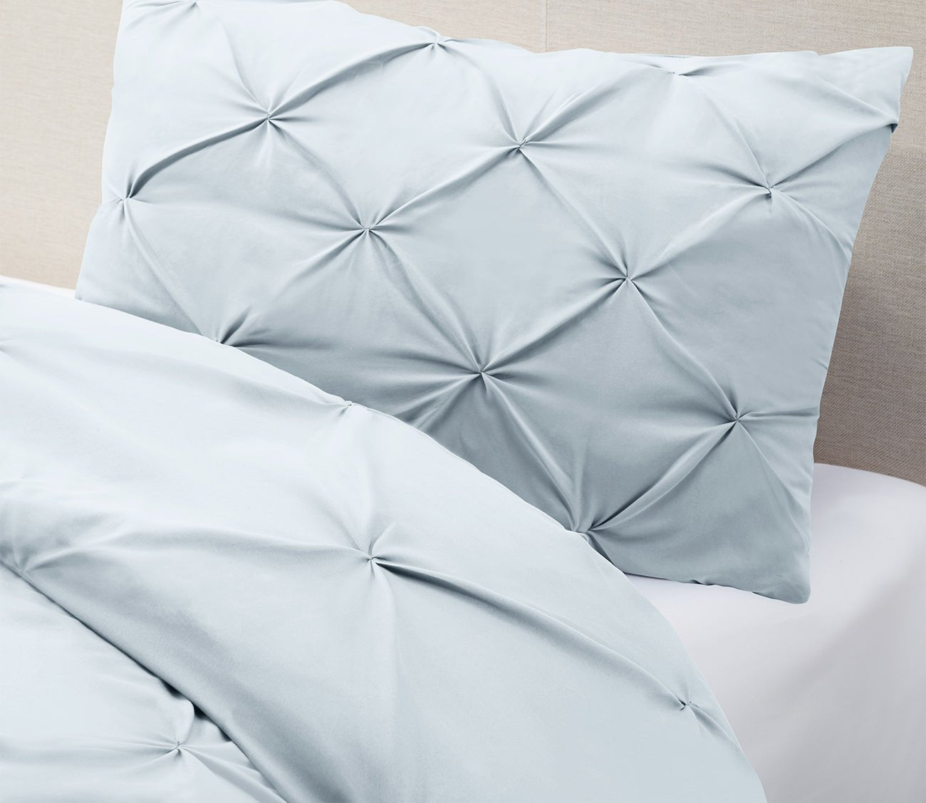Sleeptone Tranquility Pinch Down Alternative Comforter and Sham Set by Sleeptone