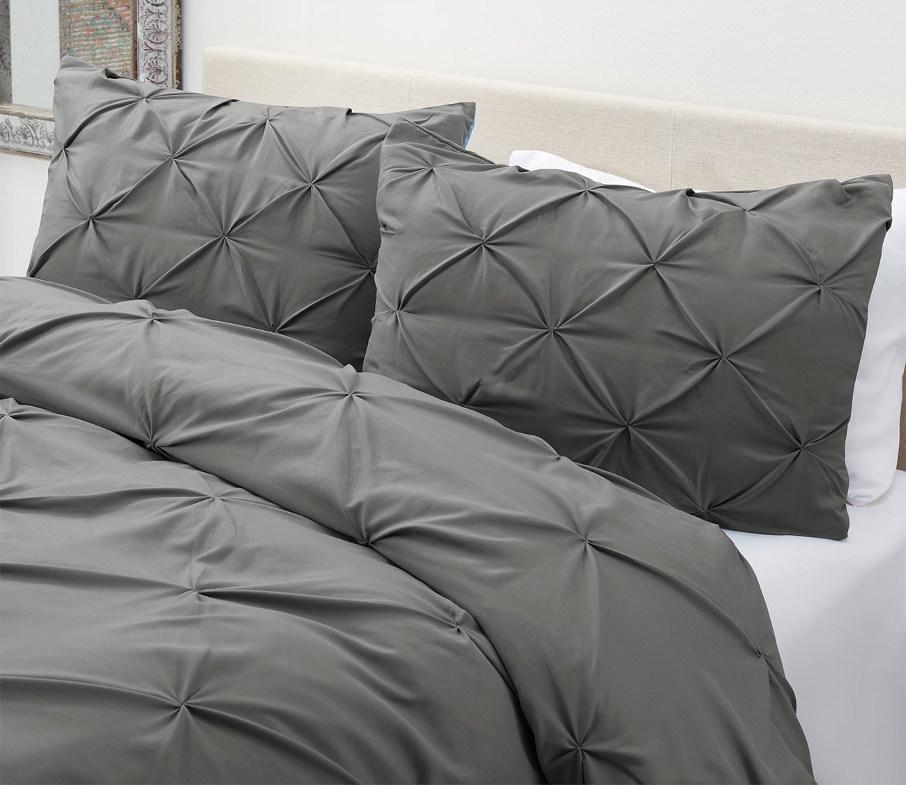 Sleeptone Tranquility Pinch Down Alternative Comforter and Sham Set by Sleeptone