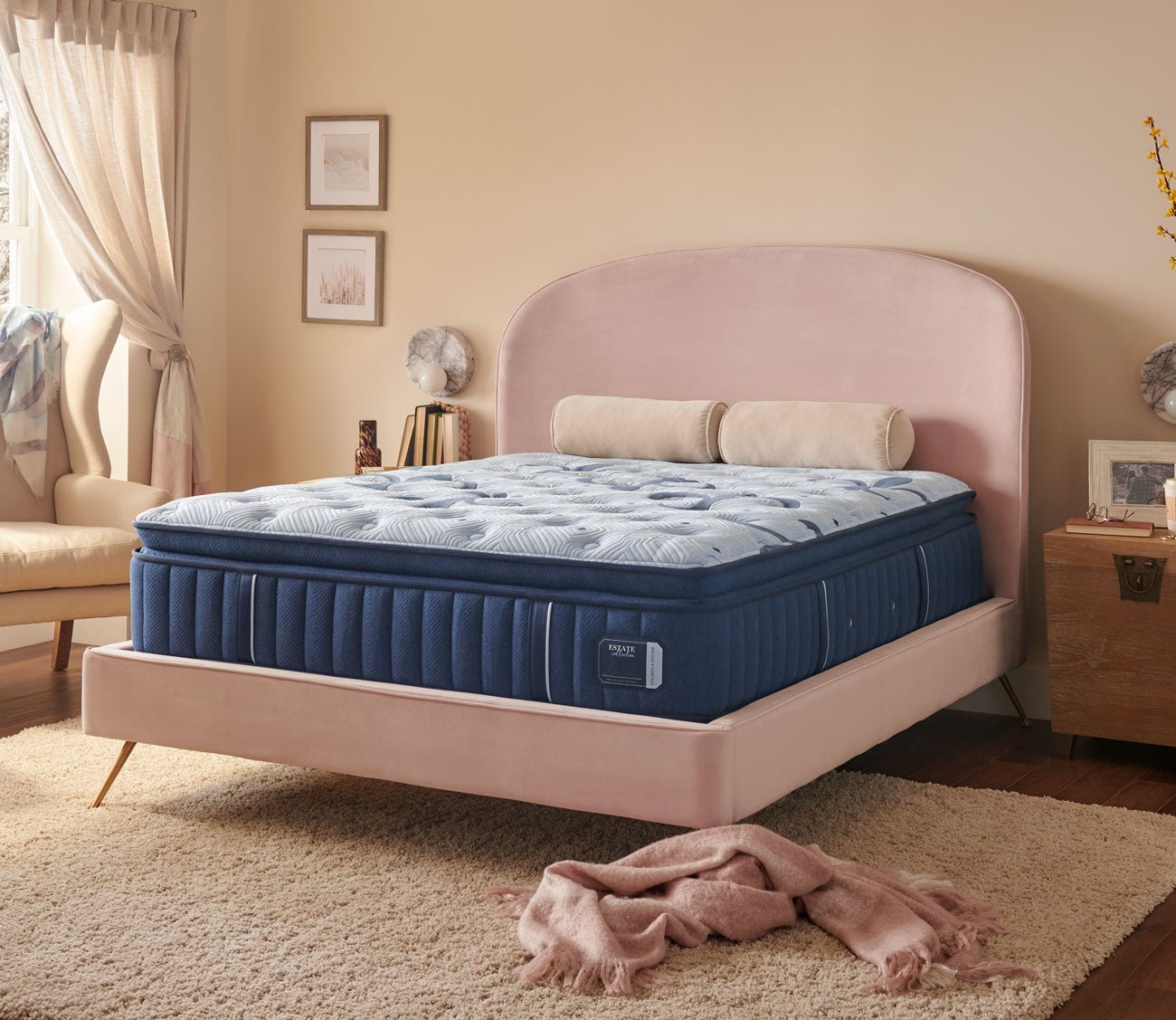 Stearns & Foster Estate Plush Euro Pillow Top Mattress by Stearns & Foster