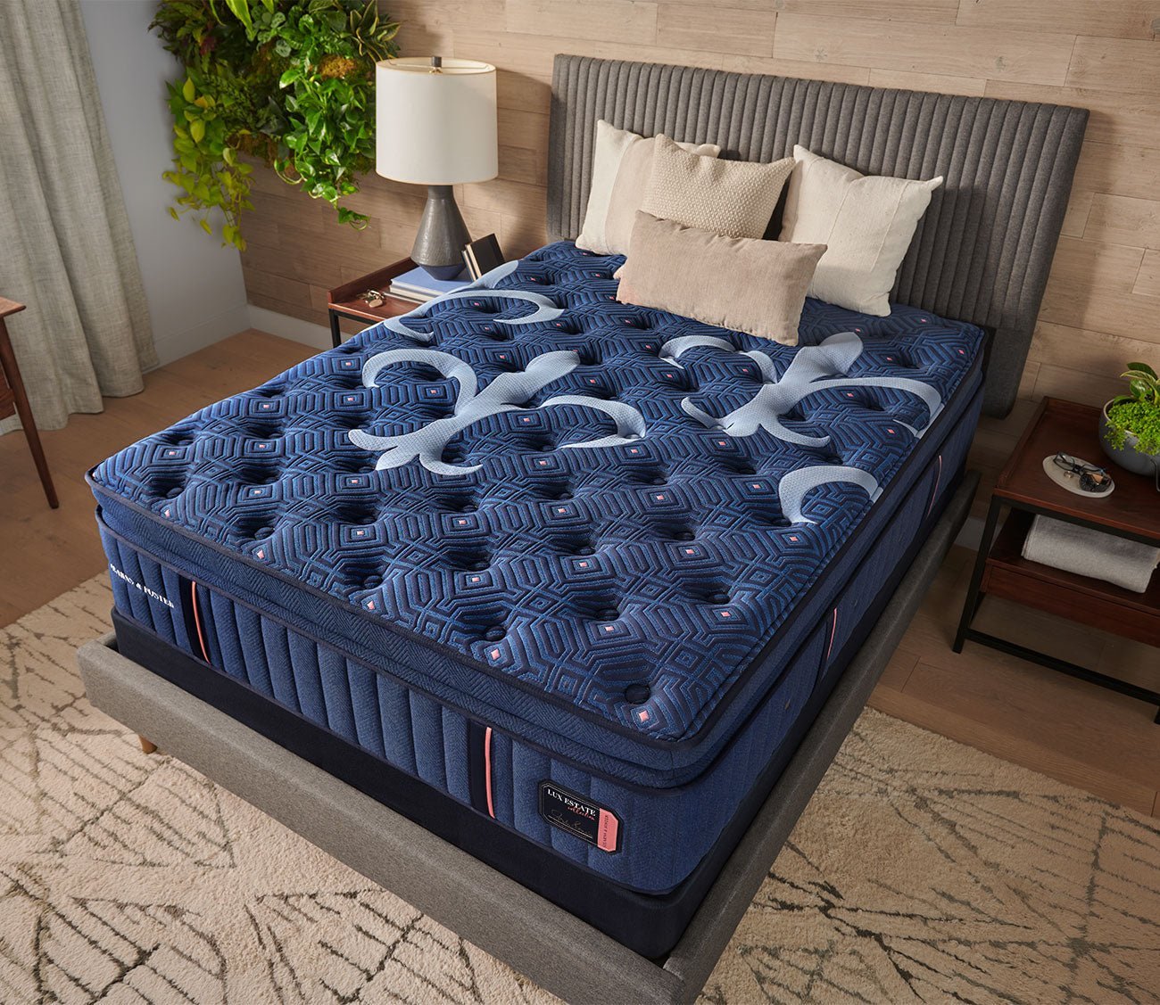 Stearns & Foster Lux Estate Plush Euro Pillow Top Mattress by Stearns & Foster
