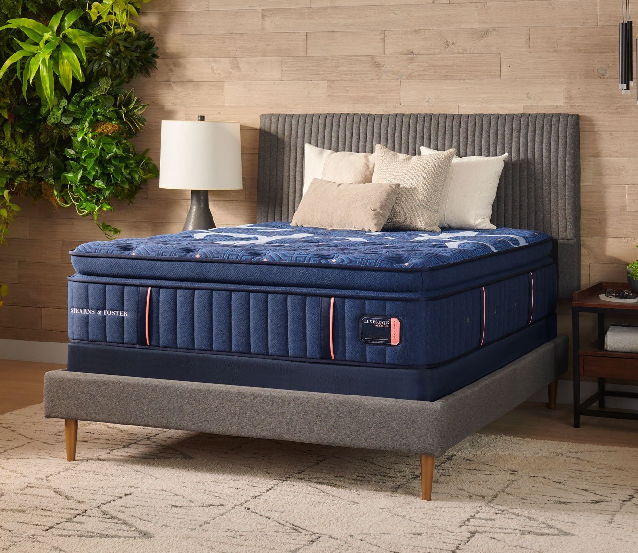 Stearns & Foster Lux Estate Plush Euro Pillow Top Mattress by Stearns & Foster