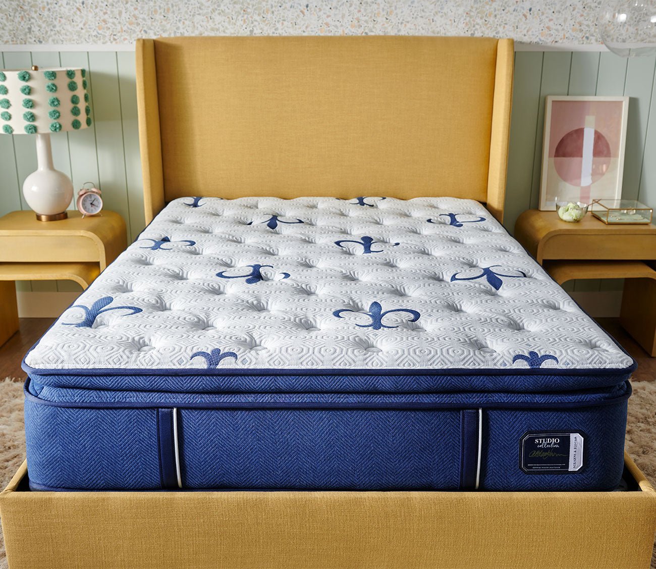 Stearns & Foster Studio Medium Euro Pillow Top Mattress by Stearns & Foster