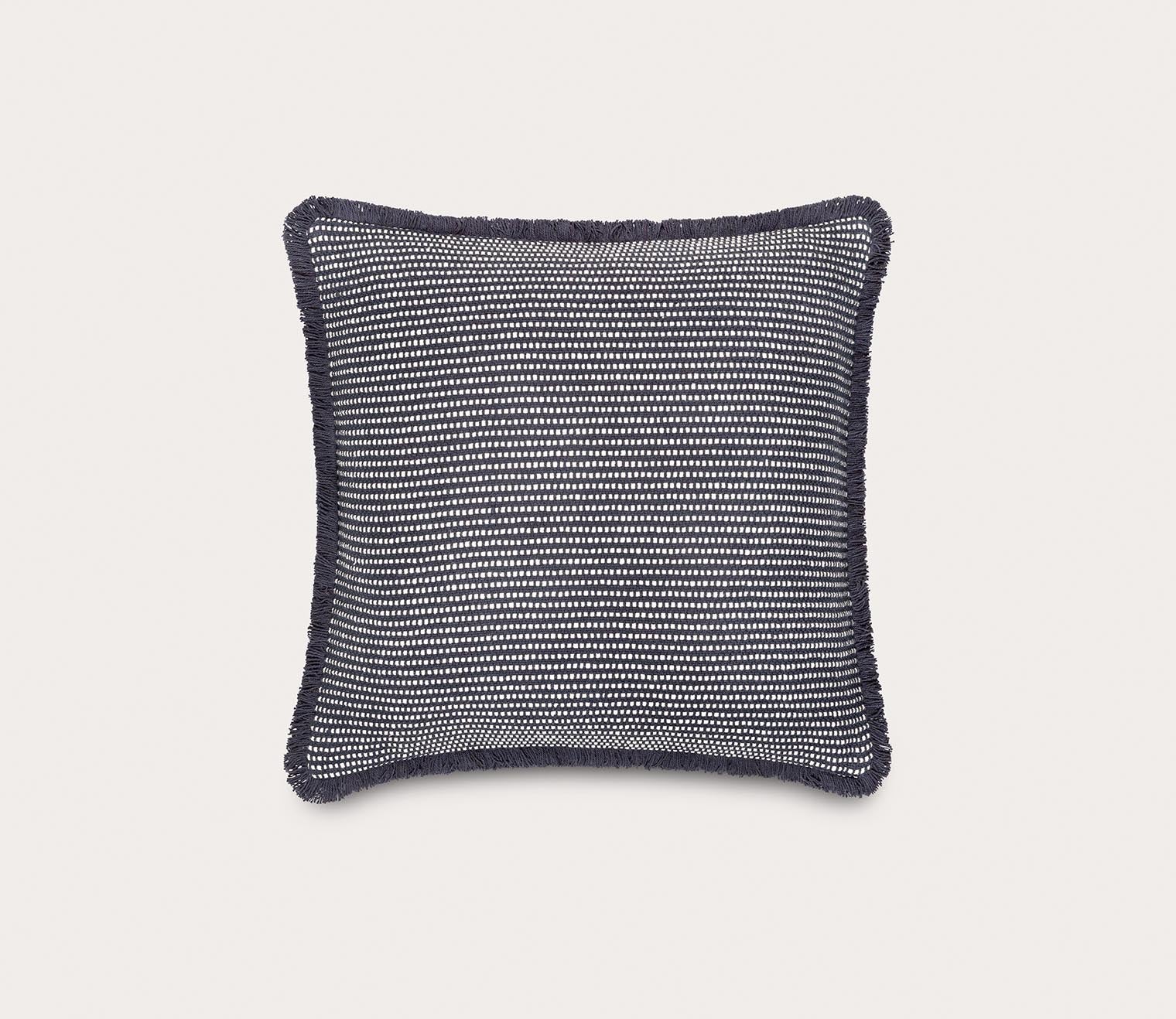 Cotton Fringe Decorative Pillow