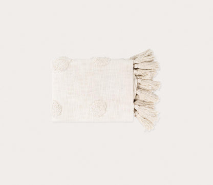 Surya Dove Throw Blanket by Surya