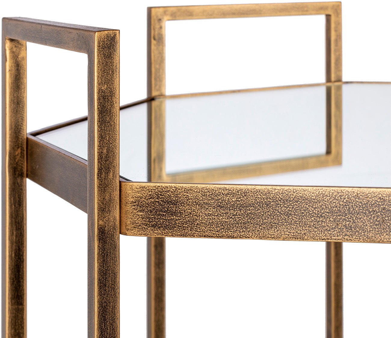 Surya Octagon Bar Cart by Surya