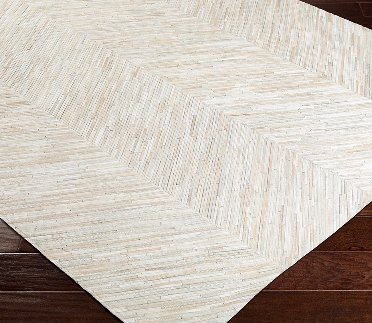 Surya Zander Hair on Hide Area Rug by Surya