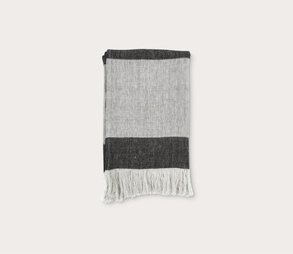 Talara Crafted Throw Blanket by Villa by Classic Home, in natural