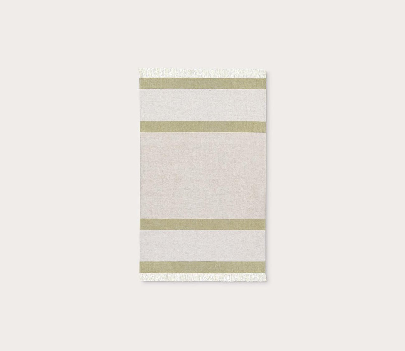 Talara Crafted Throw Blanket by Villa by Classic Home, in green silo
