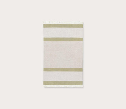 Talara Crafted Throw Blanket by Villa by Classic Home, in green silo
