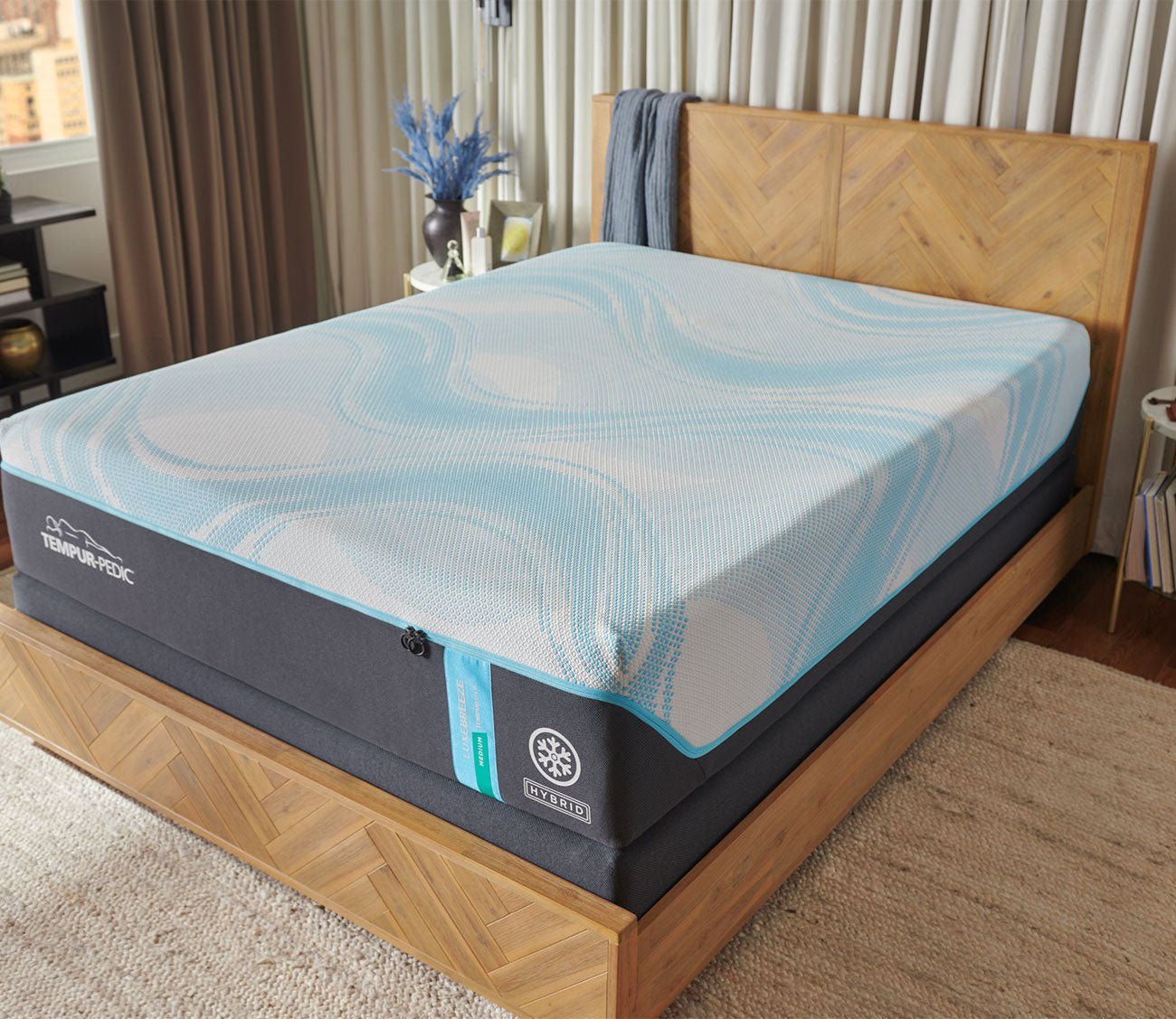 Tempur - LUXEbreeze 2.0 Medium Hybrid Mattress by Tempur - Pedic