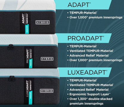 Tempur-Pedic TEMPUR-Adapt Medium Hybrid Mattress by Tempur-Pedic