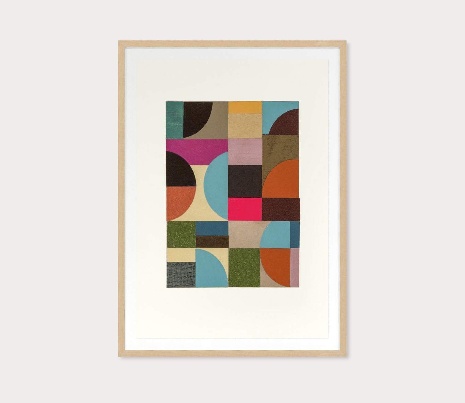 The Blue Quarter Digital Print by Grand Image