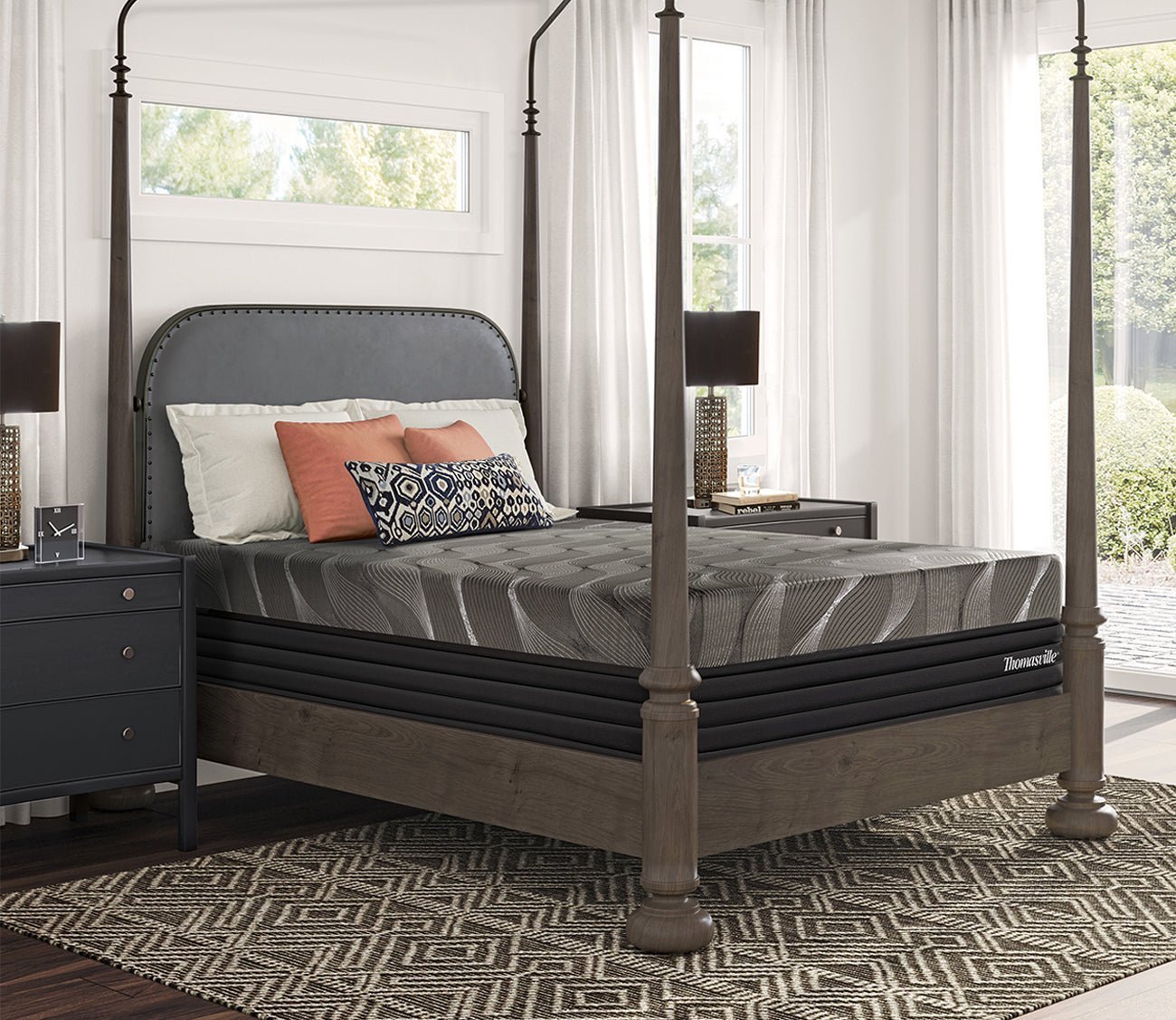 Thomasville Providence 14.5 - Inch Gel Memory Foam Medium Firm Hybrid Mattress by Thomasville