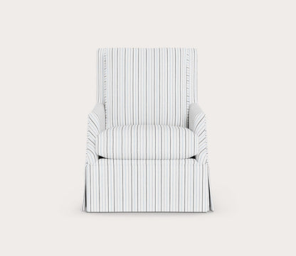 Universal Furniture Jocelyn Galade Skirted Accent Chair by Universal Furniture