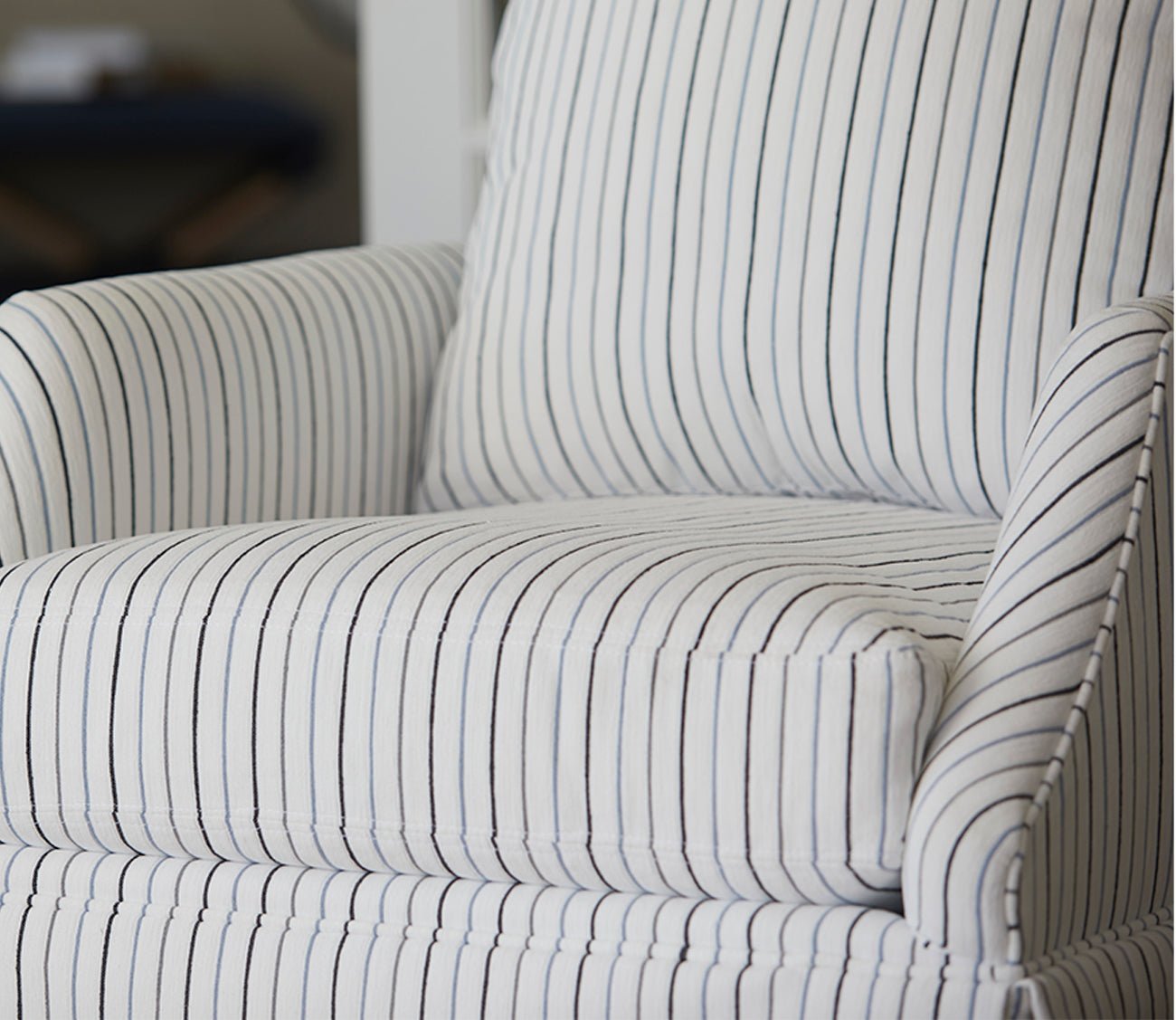 Universal Furniture Jocelyn Galade Skirted Accent Chair by Universal Furniture