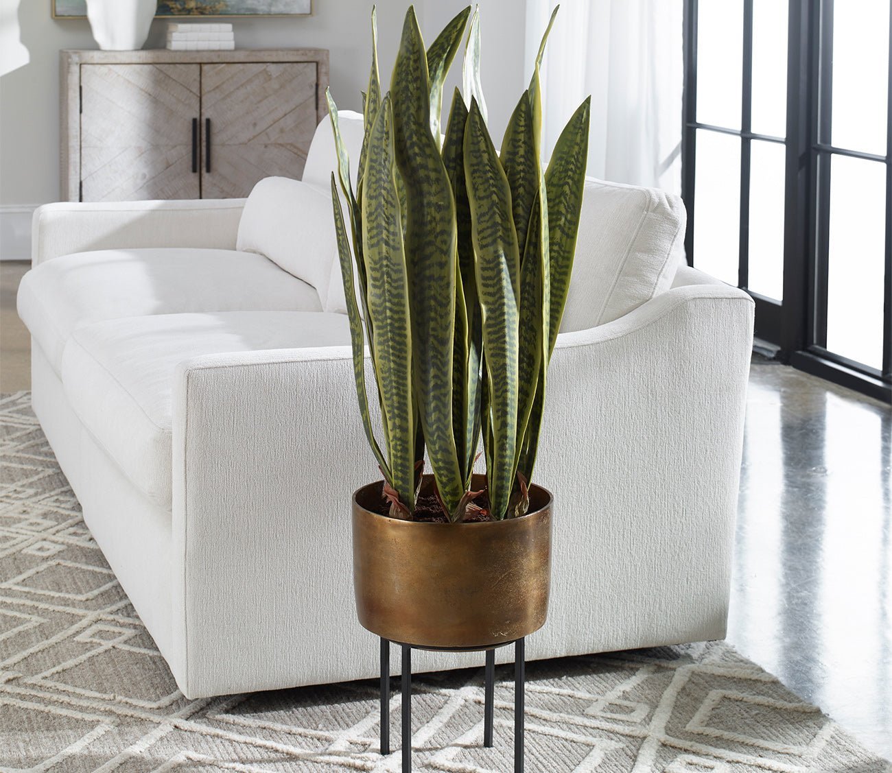Fasita Brass Planter