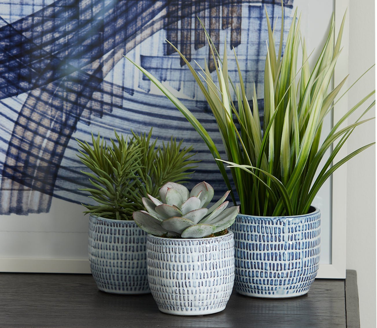 Puebla Greenery Set of 3