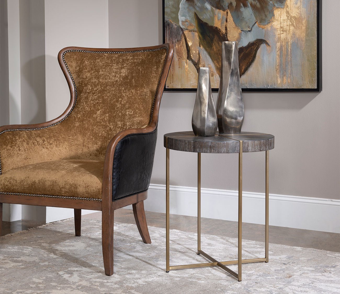 Uttermost Taja Round Accent Table by Uttermost